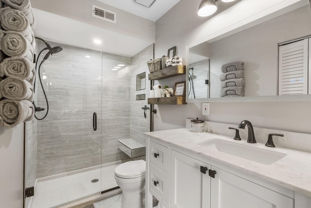 150 Sunken Forest Dr Unit 106, Forsyth, MO 65653 - full bathroom with toilet, vanity, and a stall shower