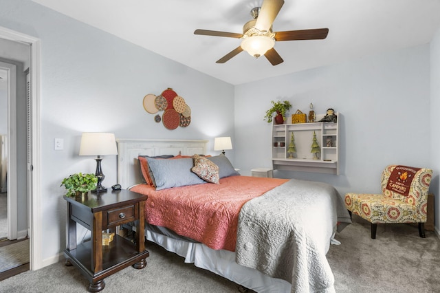 150 Sunken Forest Dr Unit 106, Forsyth, MO 65653 - carpeted bedroom featuring a ceiling fan