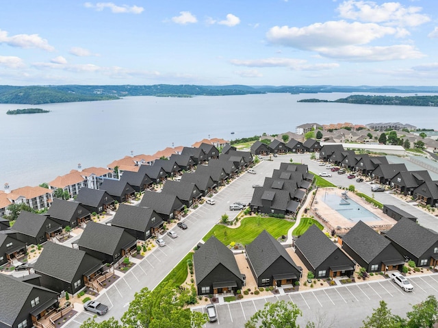 400 Poolside Pass, Hollister, MO 65672 - aerial view of residential area with a nearby body of water