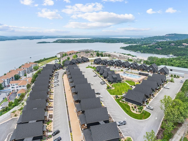 400 Poolside Pass, Hollister, MO 65672 - aerial view of residential area featuring a nearby body of water