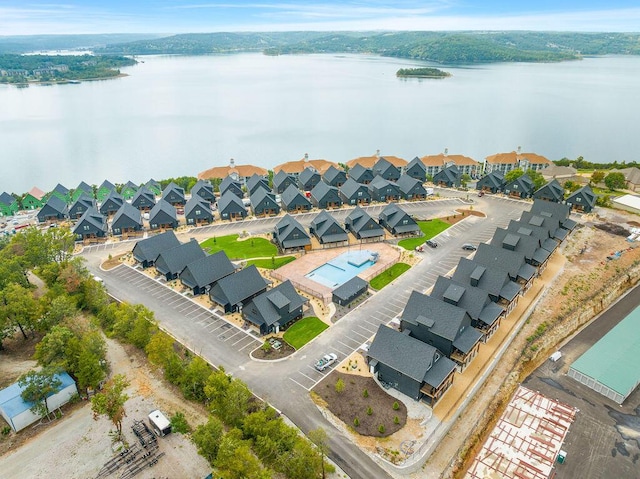 400 Poolside Pass, Hollister, MO 65672 - aerial view of residential area with a nearby body of water