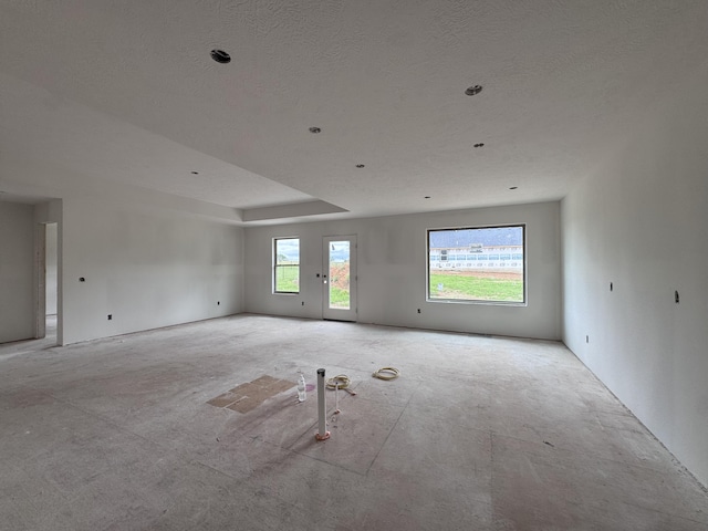 356 N Oak Ave, Sparta, MO 65753 - unfurnished room with a textured ceiling