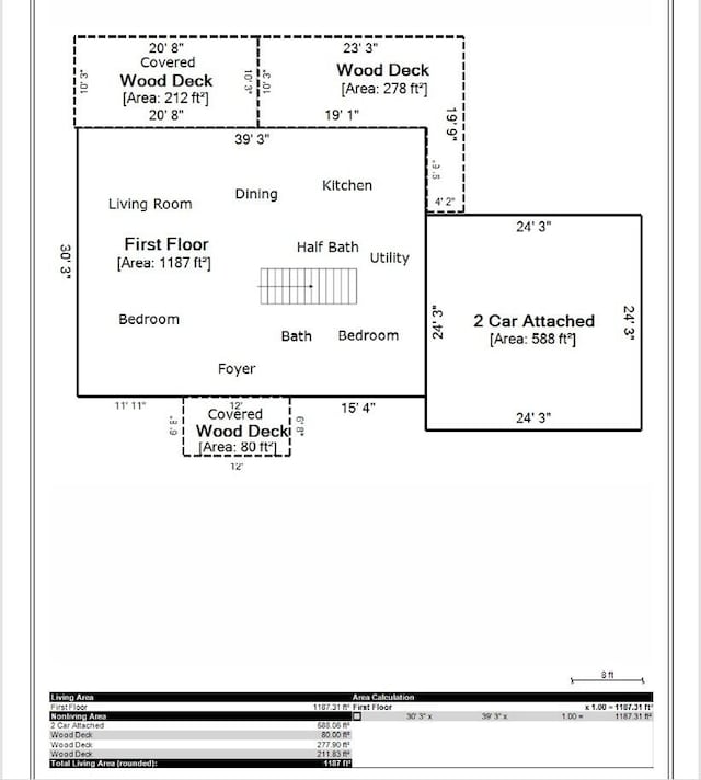 29039 Nottinghill Dr, Shell Knob, MO 65747 - view of home floor plan