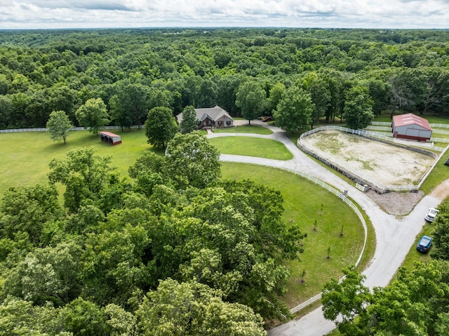 2029 Moon Valley Rd, Ozark, MO 65721 - bird's eye view of a forest