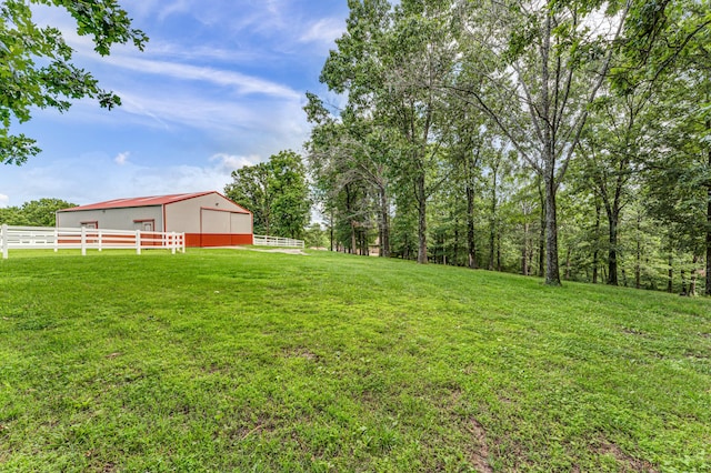 2029 Moon Valley Rd, Ozark, MO 65721 - view of yard featuring an outbuilding and an outdoor structure