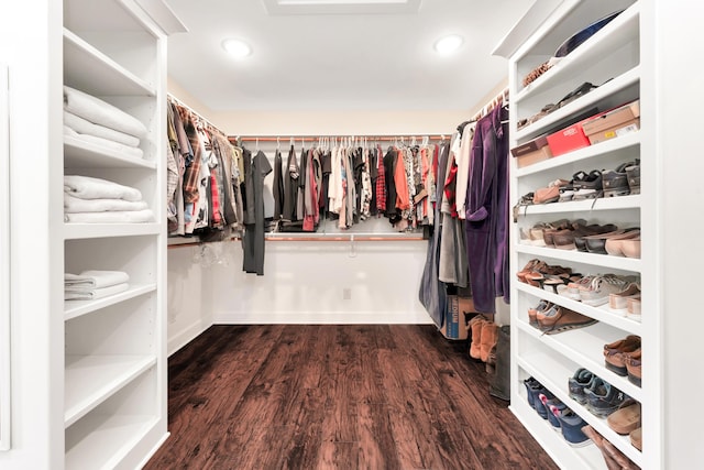 2029 Moon Valley Rd, Ozark, MO 65721 - spacious closet featuring wood finished floors