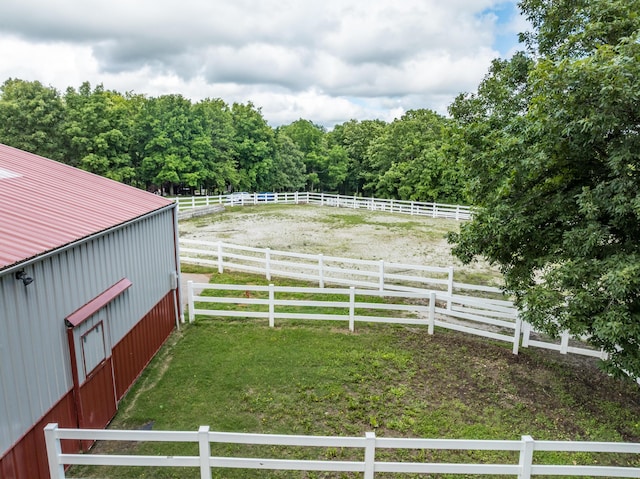 2029 Moon Valley Rd, Ozark, MO 65721 - view of yard with a rural view and a wooded view