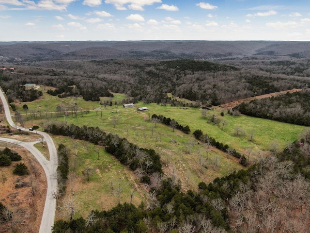 123 Fossil Cove Rd, Cape Fair, MO 65624 - view of property location featuring rural landscape and a heavily wooded area