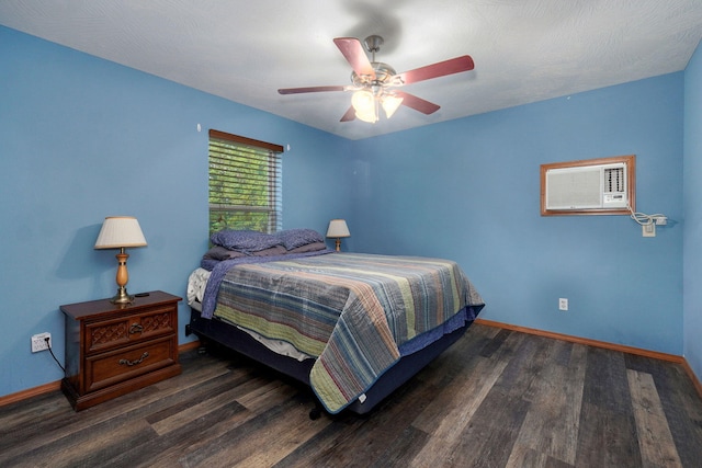 123 Fossil Cove Rd, Cape Fair, MO 65624 - bedroom with wood finished floors, baseboards, and a ceiling fan