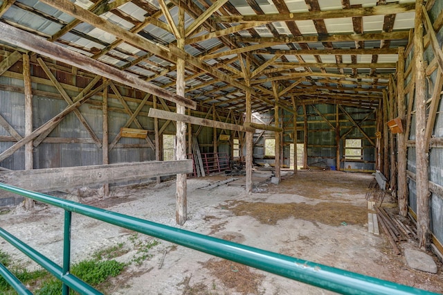 123 Fossil Cove Rd, Cape Fair, MO 65624 - miscellaneous room with lofted ceiling