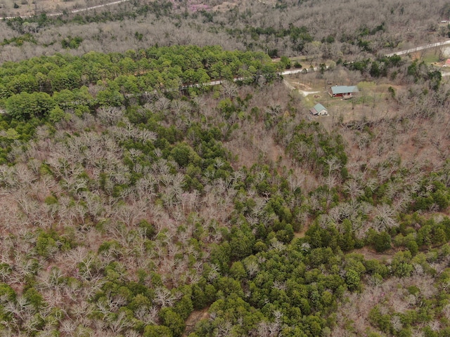 123 Fossil Cove Rd, Cape Fair, MO 65624 - aerial view of property's location featuring a heavily wooded area