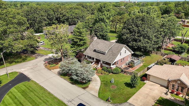 401 E Glendale St, Aurora, MO 65605 - aerial view of a forest
