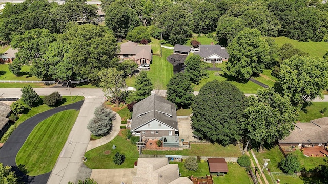 401 E Glendale St, Aurora, MO 65605 - aerial view of residential area