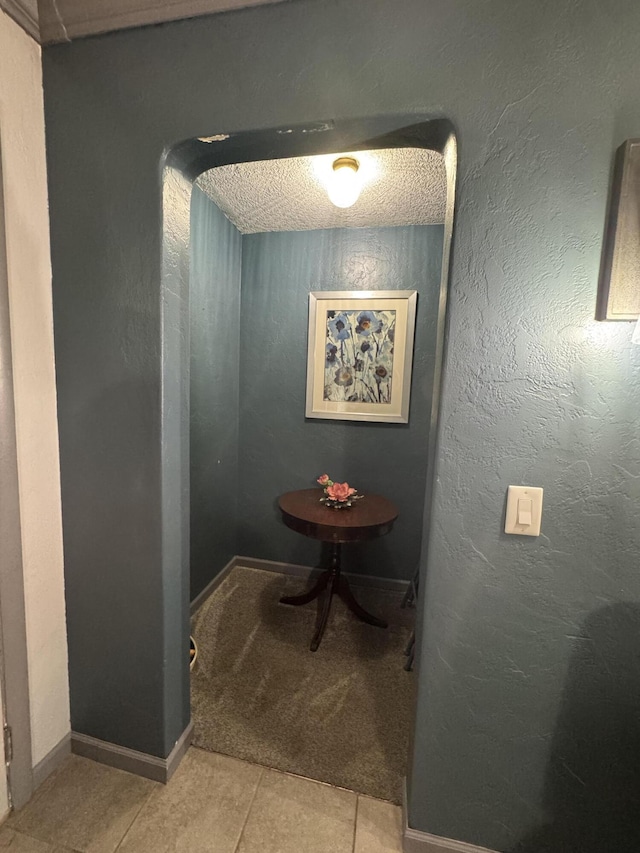 853 Sunset Ave, Marshfield, MO 65706 - corridor with light tile patterned floors