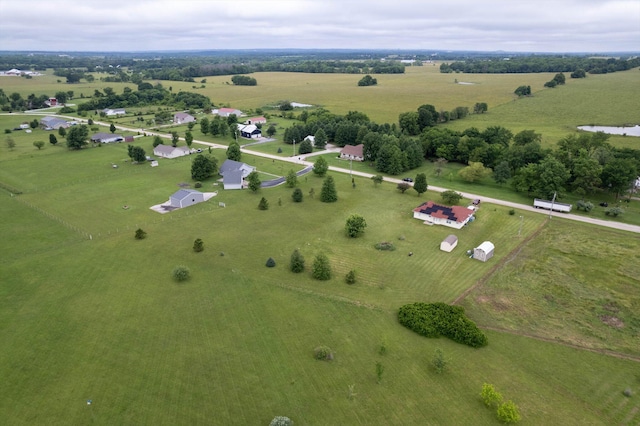 1640 E 541st Rd, Brighton, MO 65617 - aerial view of property's location featuring rural landscape