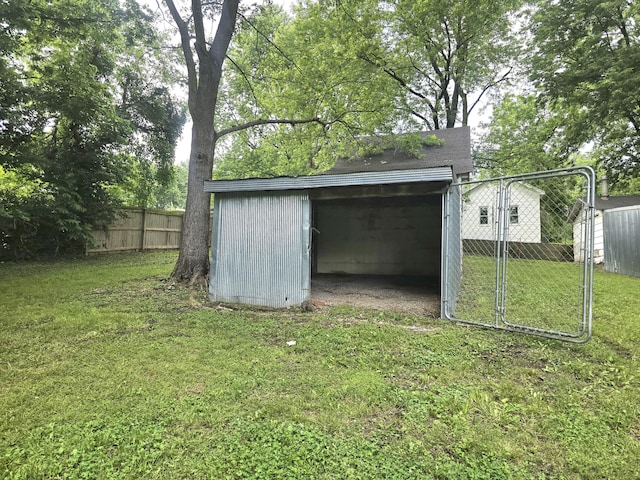 221 Boisseau St, Greenfield, MO 65661 - view of shed
