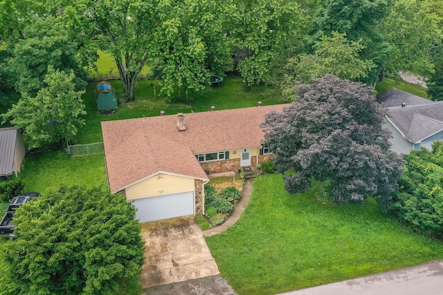 225 Elim St, Forsyth, MO 65653 - view from above of property