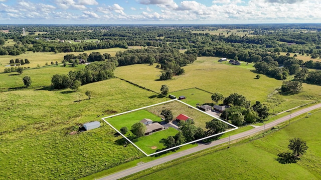 2526 State Highway B, Rogersville, MO 65742 - overview of rural landscape with property boundaries highlighted