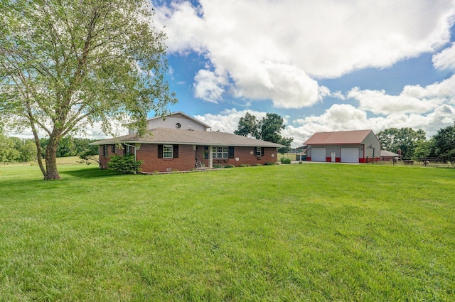 2526 State Highway B, Rogersville, MO 65742 - view of yard with a detached garage