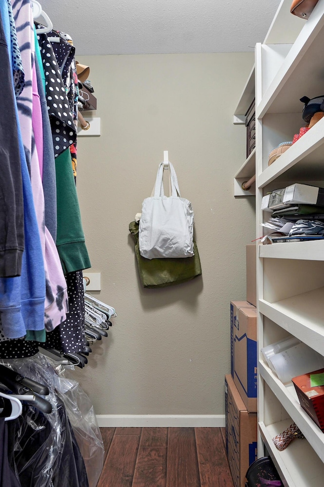 4402 Quail Run Rd, Ozark, MO 65721 - walk in closet featuring wood finished floors