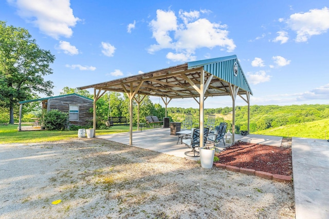 19326 Boat Dock Rd W, Omaha, AR 72662 - view of home's community featuring a gazebo
