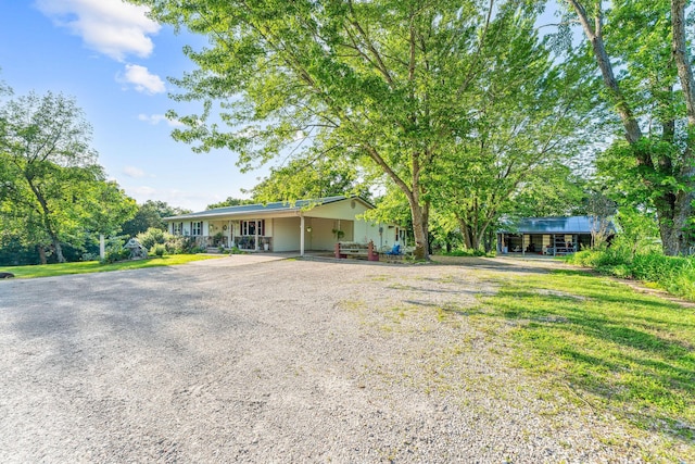 19326 Boat Dock Rd W, Omaha, AR 72662 - view of front of property with driveway