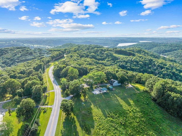19326 Boat Dock Rd W, Omaha, AR 72662 - view of property location with a heavily wooded area