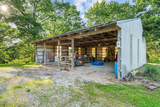 19326 Boat Dock Rd W, Omaha, AR 72662 - view of pole building