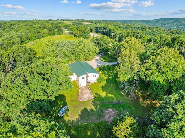 19326 Boat Dock Rd W, Omaha, AR 72662 - aerial view of property's location with a forest