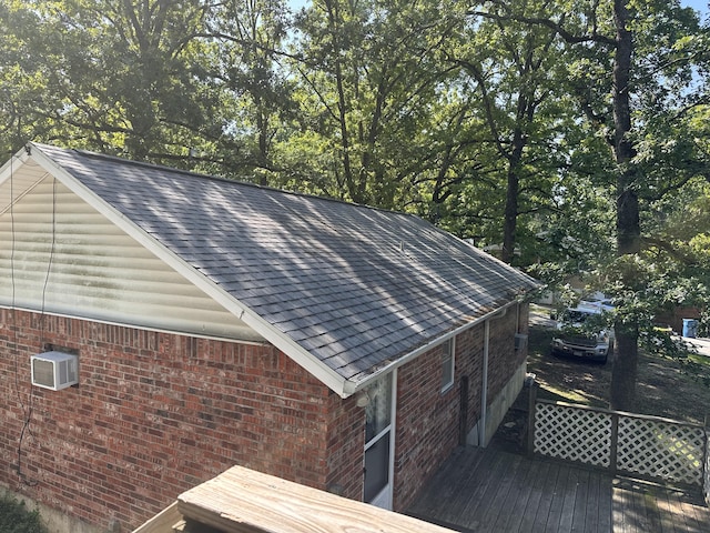 130 Wichita Ave, Forsyth, MO 65653 - exterior view of brick siding and roof with shingles