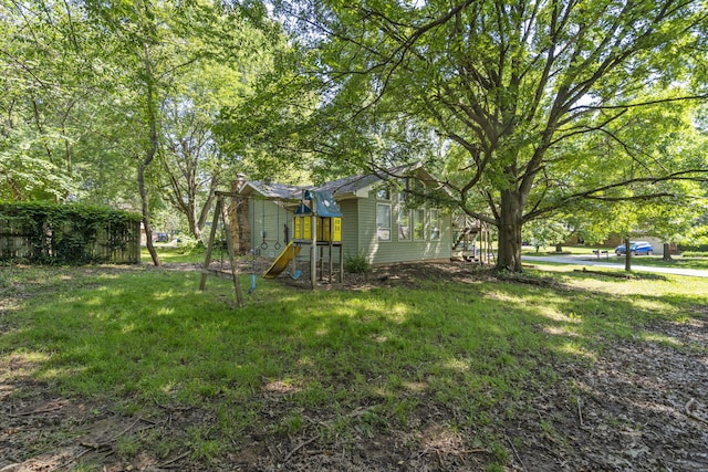 5527 S Honeysuckle Ln, Battlefield, MO 65619 - view of grassy yard