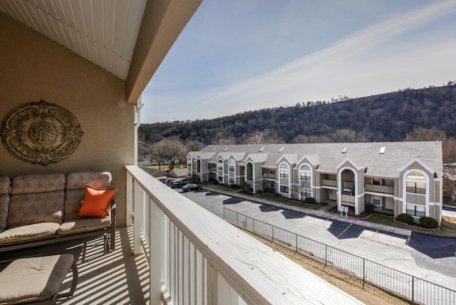 280 Wimbledon Dr Unit 9, Branson, MO 65616 - balcony featuring a mountain view