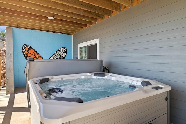 224 David Shawn Dr, Branson, MO 65616 - view of patio / terrace featuring a hot tub
