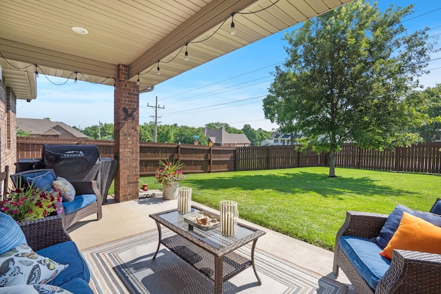 1002 S Joshua Ave, Republic, MO 65738 - view of patio featuring outdoor lounge area