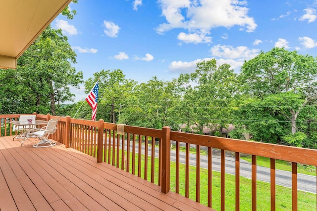 25630 Foxwood Cir, Shell Knob, MO 65747 - view of deck