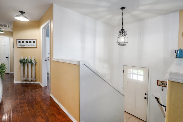 803 W Ridgecrest St, Ozark, MO 65721 - entrance foyer featuring wood finished floors and baseboards