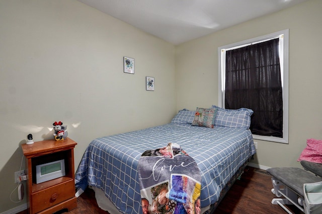 803 W Ridgecrest St, Ozark, MO 65721 - bedroom with wood finished floors and baseboards