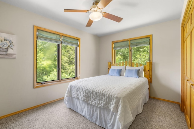 26517 Farm Rd Unit 1212, Eagle Rock, MO 65641 - bedroom featuring carpet floors, baseboards, and ceiling fan