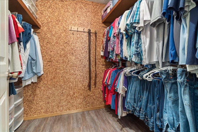 1900 State Highway 76, Anderson, MO 64831 - spacious closet with wood finished floors