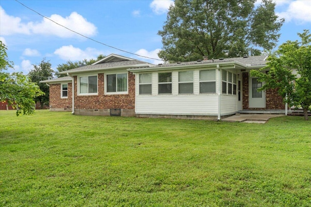 1900 State Highway 76, Anderson, MO 64831 - view of front facade featuring a front lawn and brick siding