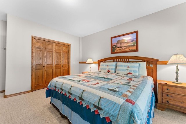 159 Oak Tree Point Ln, Shell Knob, MO 65747 - bedroom featuring carpet floors, a closet, and baseboards