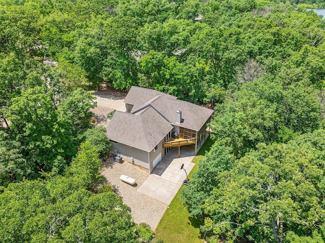 159 Oak Tree Point Ln, Shell Knob, MO 65747 - view from above of property featuring a forest