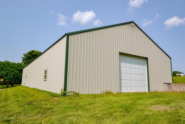 22920 Feaster Branch Rd, Warsaw, MO 65355 - view of detached garage