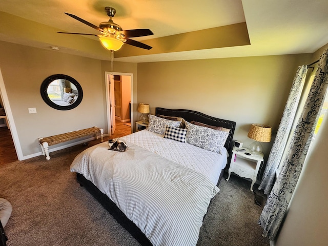 607 E Selby Dr, Nixa, MO 65714 - bedroom with carpet flooring and ceiling fan