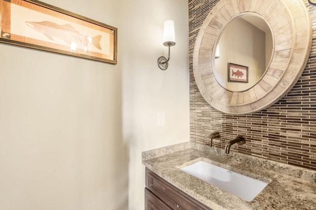 1029 Riverview Rd, Clever, MO 65631 - bathroom featuring tasteful backsplash and vanity