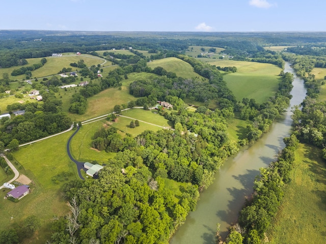 1029 Riverview Rd, Clever, MO 65631 - aerial view of property and surrounding area featuring rural landscape