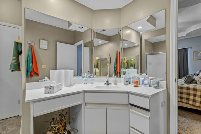 310 Woodland Dr Unit Lb, Branson, MO 65616 - ensuite bathroom with vanity and a stall shower