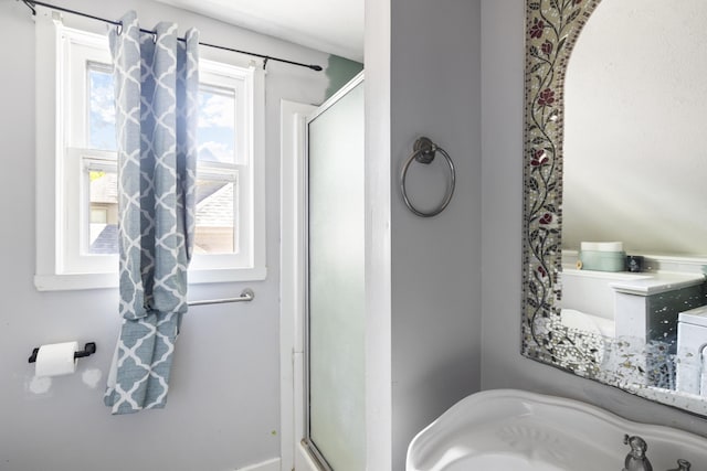 817 W Walnut St, Springfield, MO 65806 - full bathroom with a tub and an enclosed shower