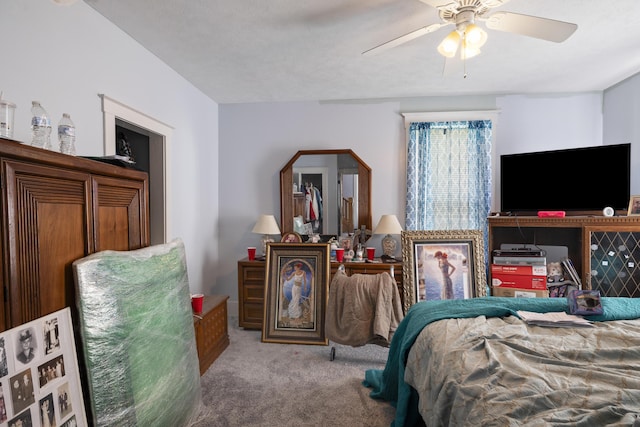 817 W Walnut St, Springfield, MO 65806 - carpeted bedroom featuring ceiling fan