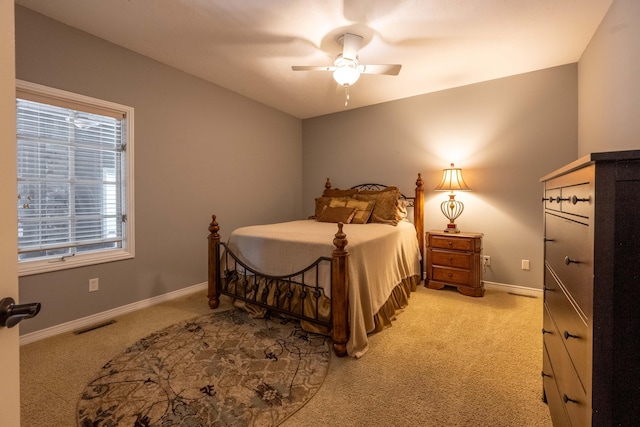 4910 S Stanton Ave, Springfield, MO 65810 - bedroom with carpet floors and ceiling fan